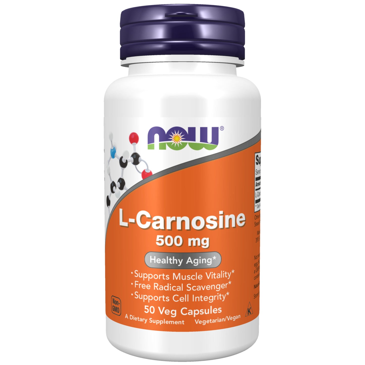 L-Carnosine 500mg (50 kapselia)