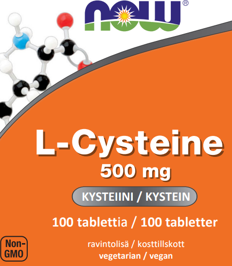 L-Cysteine 500mg (100 tablettia)