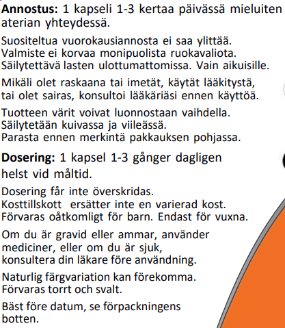 L-Carnosine 500mg (50 kapselia)
