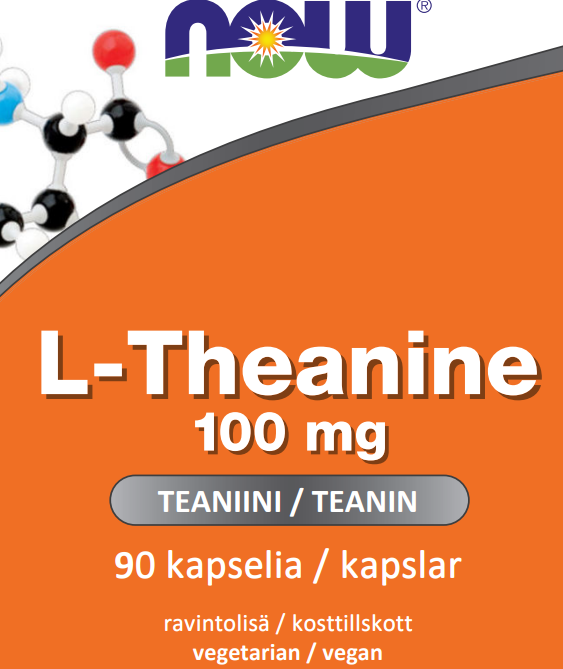 L-Theanine 100mg (90 kapselia)