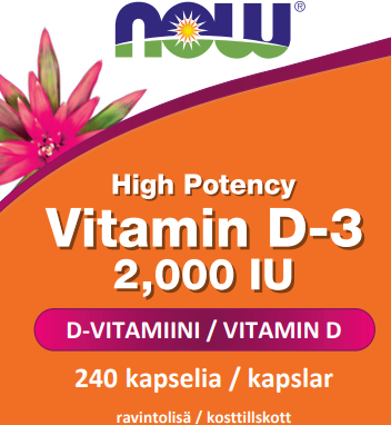 Vit D-3 2000IU (240 kapselia)