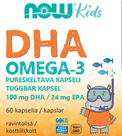 DHA 100mg Chewable (60 kapselia)