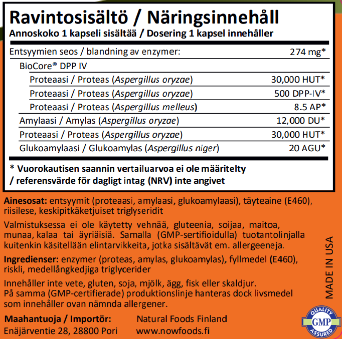 Gluten Digest (60 kapselia)
