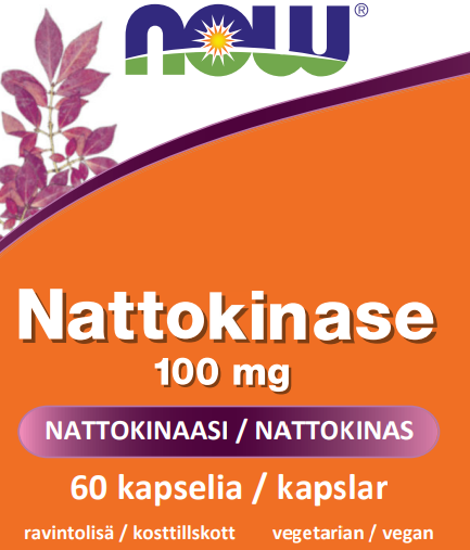 Nattokinase 100mg (60 kapselia)