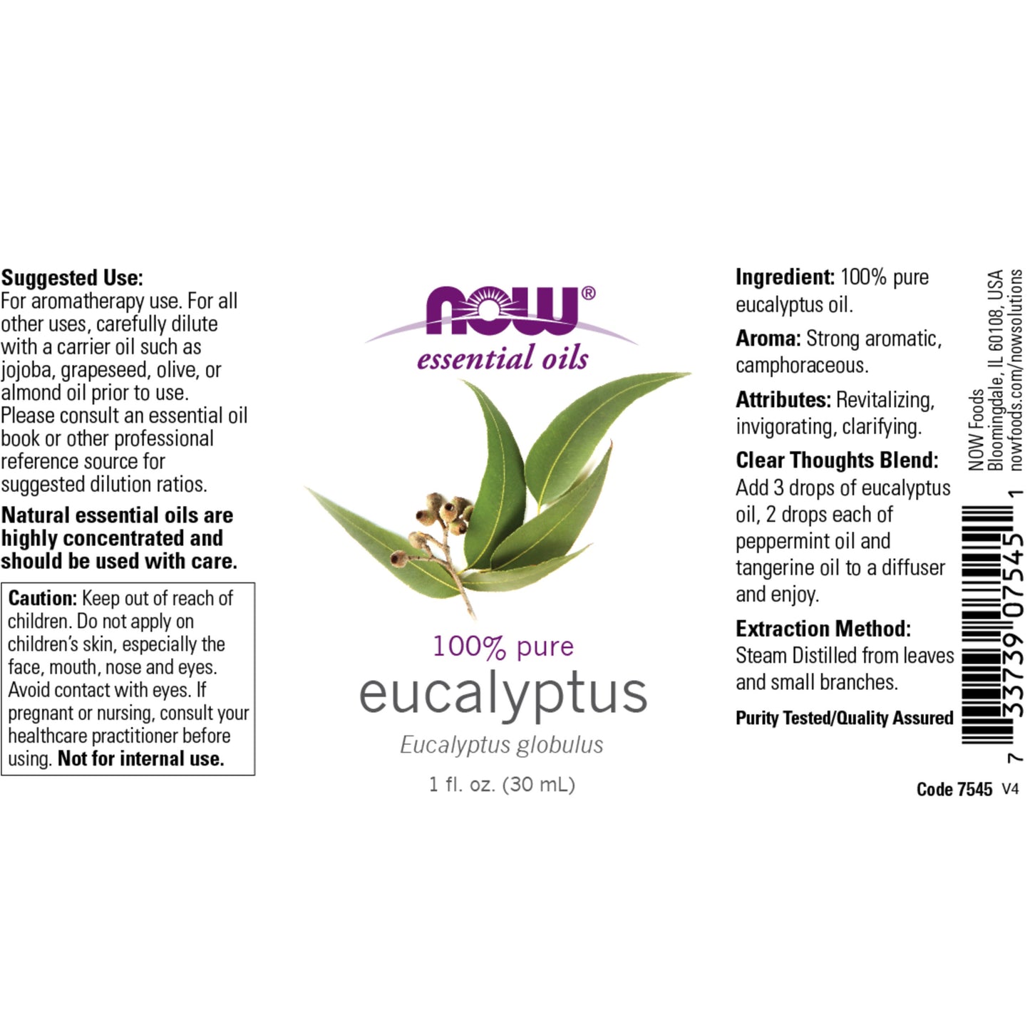 Eucalyptus Oil (30ml)