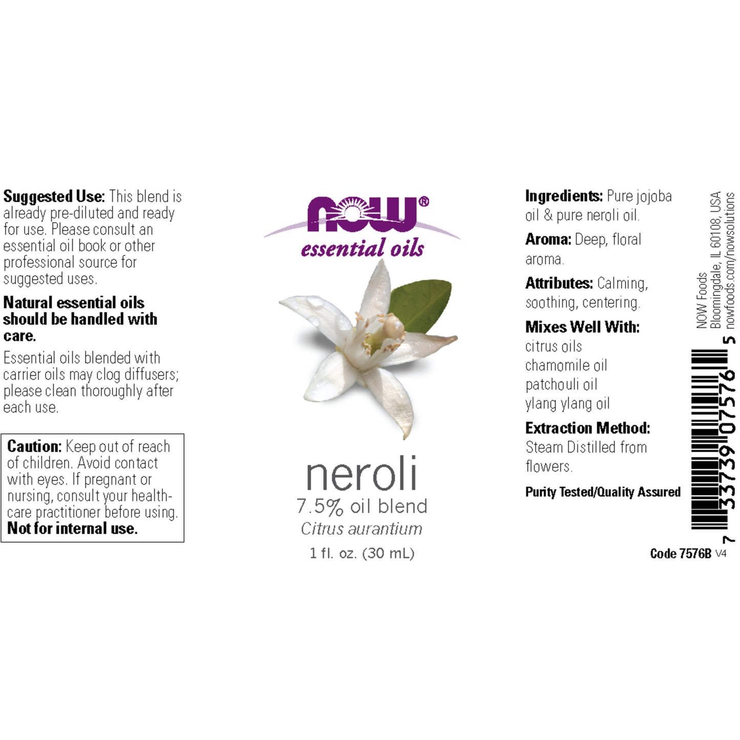 Neroli Oil 7.5% (30 ml)