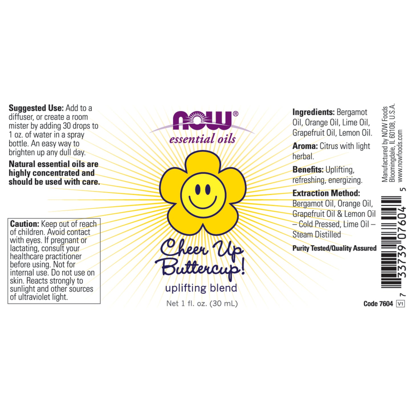 Cheer Up Buttercup Oil Blend (30 ml)