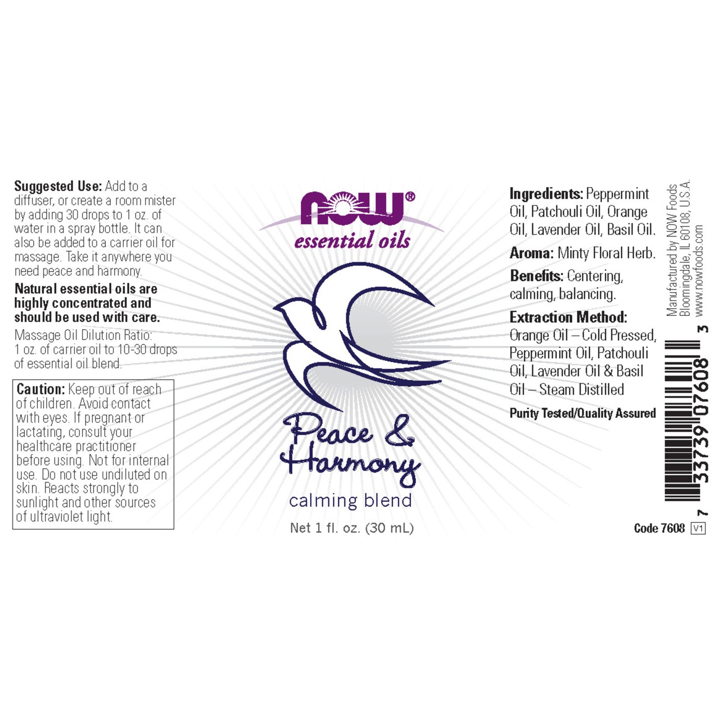 Peace & Harmony Oil Blend (30 ml)
