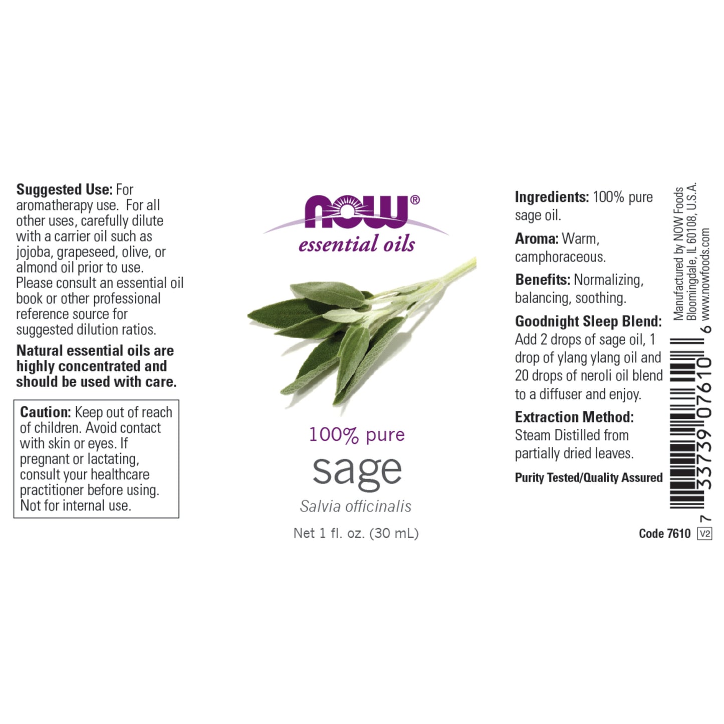 Sage Oil (30 ml)