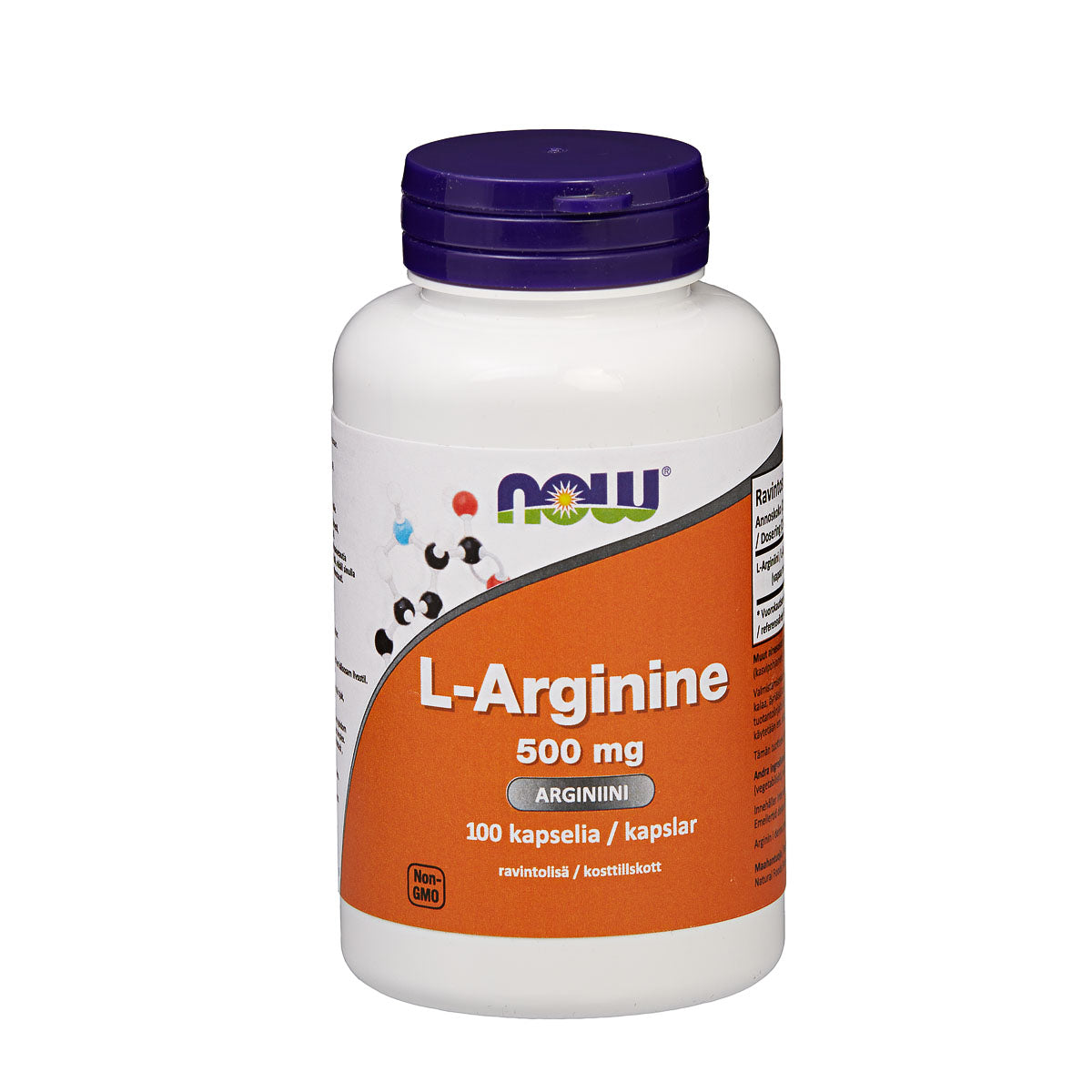 L-Arginine 500mg (100 kapselia)