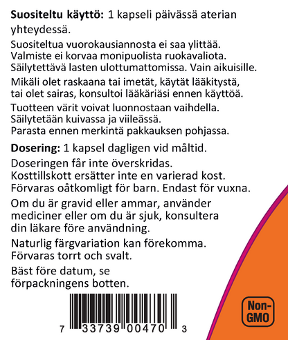 Choline & Inositol 500mg (100 kapselia)