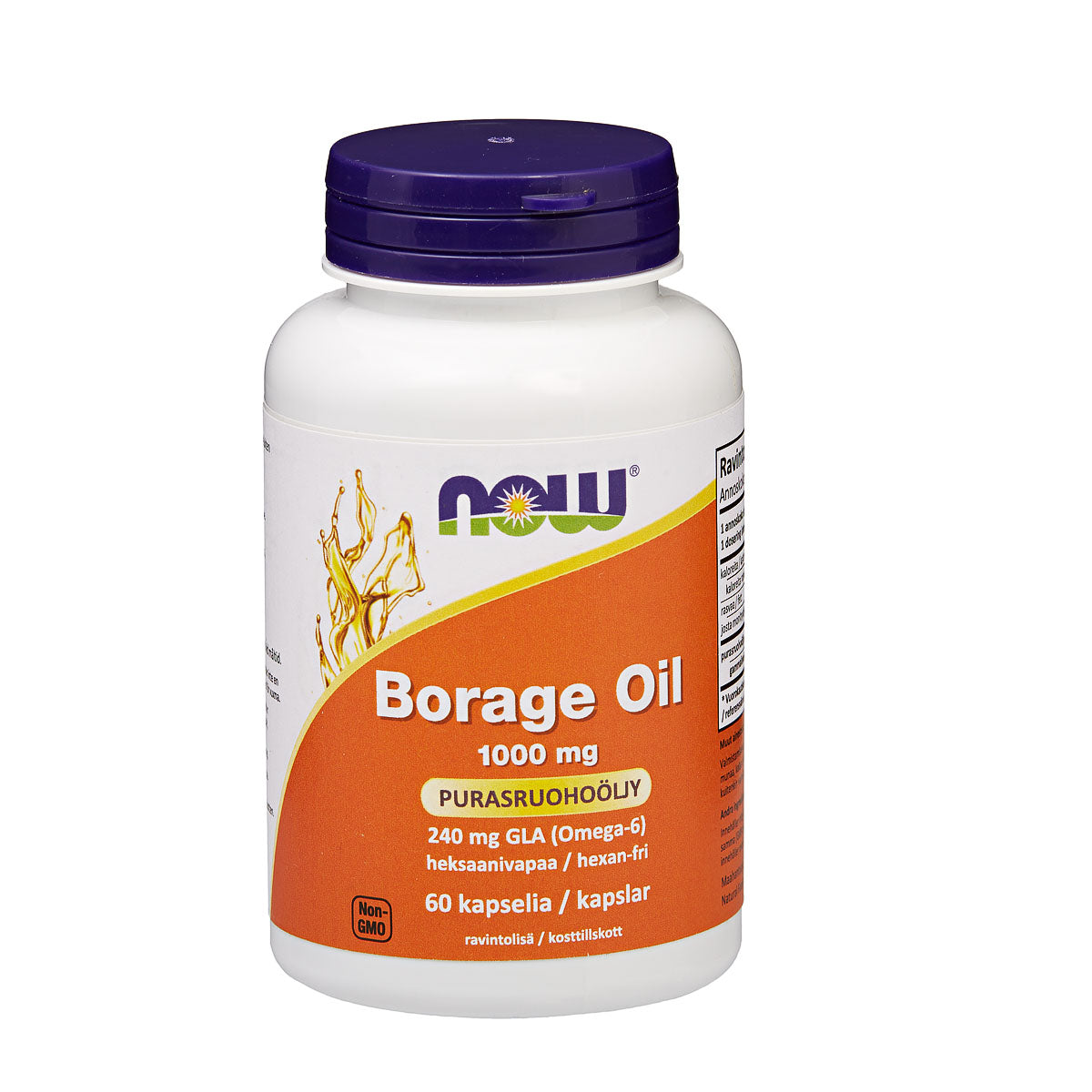 Borage Oil 1000 mg (60 kapselia)