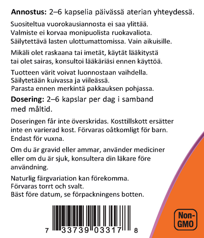 Apple Cider Vinegar 450 mg (180 kapselia)