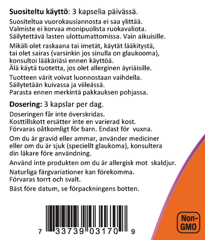 Glucosamine Chondroitin & MSM (90 kapselia)