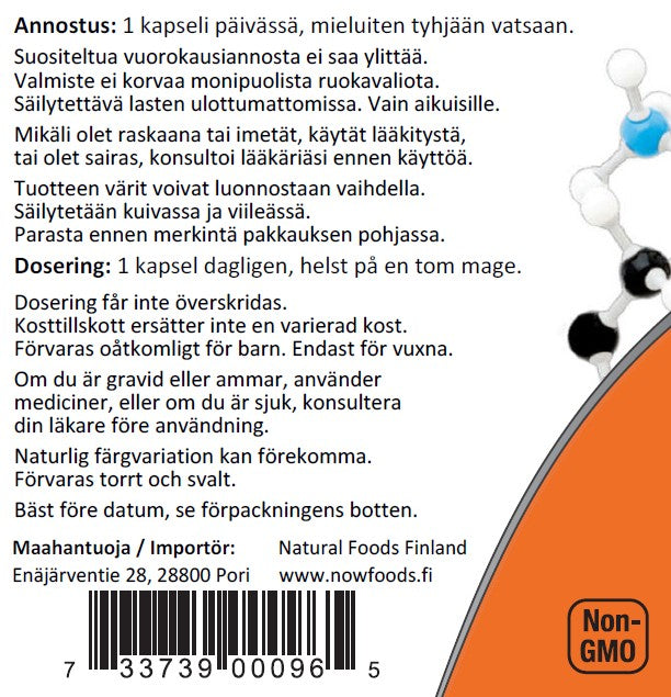 Glutathione 250mg  (60 kapselia)
