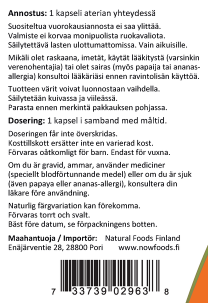 Super Enzymes (90 kapselia)