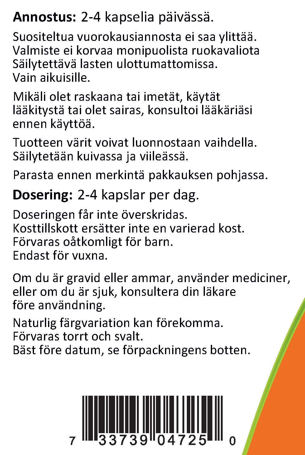 Pau D'Arco 500mg (100 kapselia)