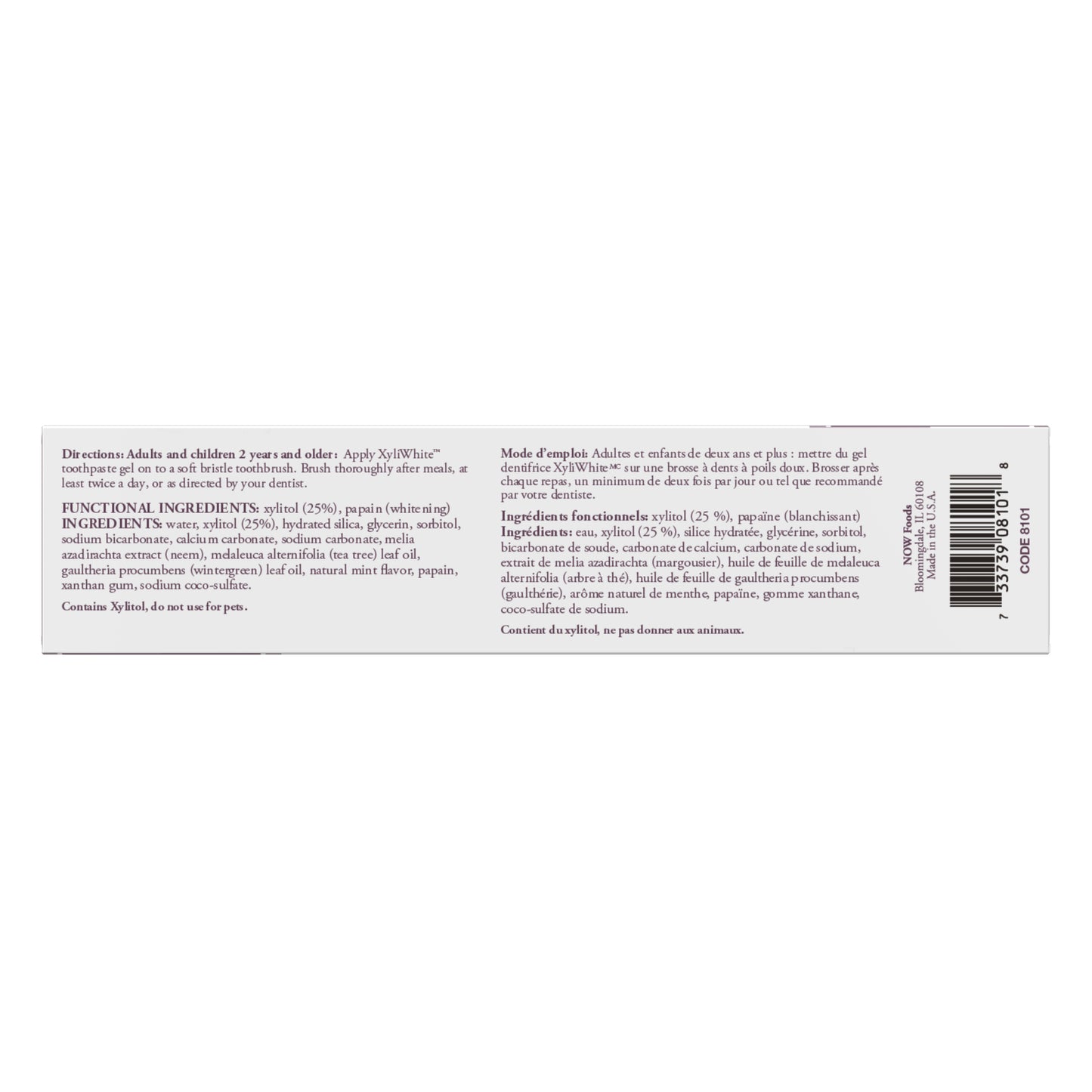 XyliWhite Neem &amp; Tea Tree hammastahna (181 g)
