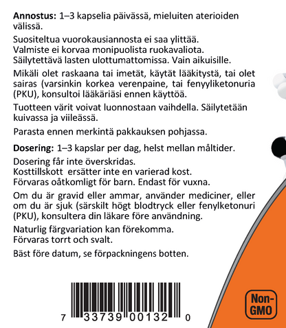 Phenylalanine 500mg (120 kapselia)
