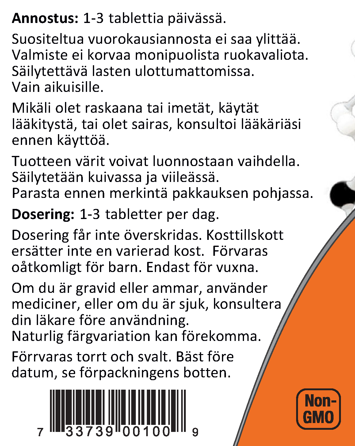 L-Lysine 500mg (100 tablettia)
