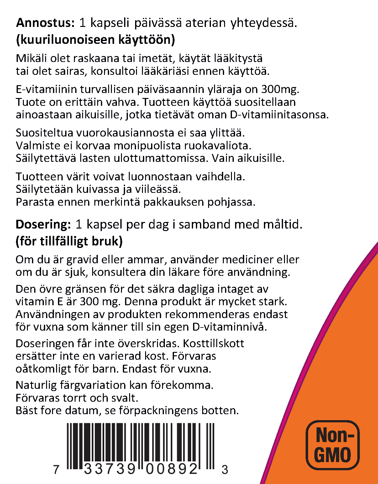 E-400 (100 kapselia)