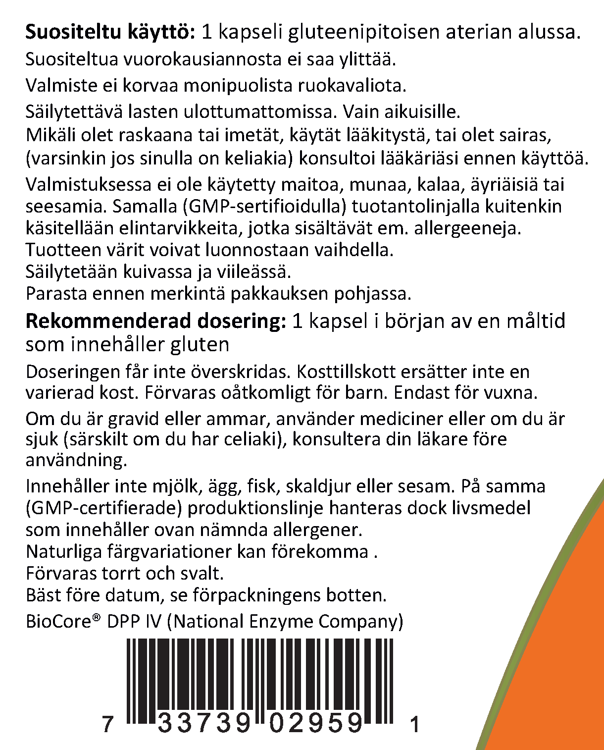 Gluten Digest (60 kapselia)