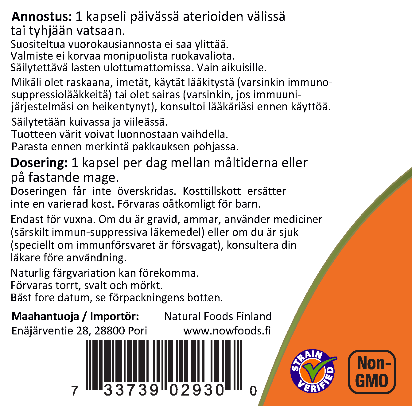 8 Billion Acidophilus & Bifidus (60 kapselia)