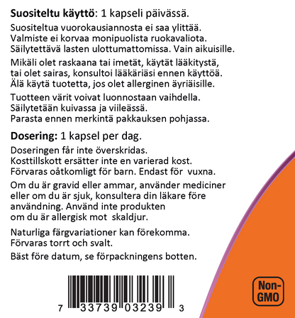 Glucosamine 1000mg (180 kapselia)