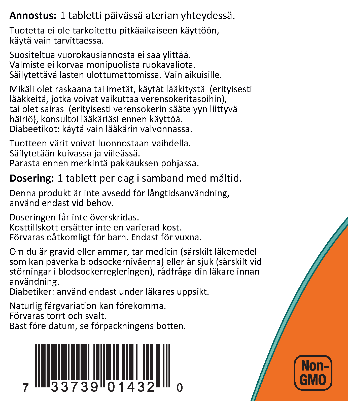 GTF Chromium 200mcg (250 tablettia)