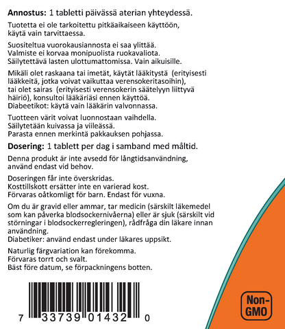 GTF Chromium 200mcg (250 tablettia)