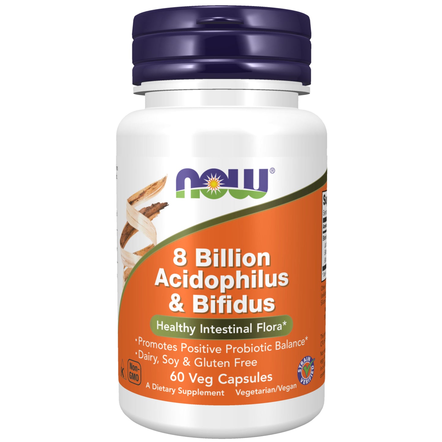 8 Billion Acidophilus &amp; Bifidus (60 kapselia)