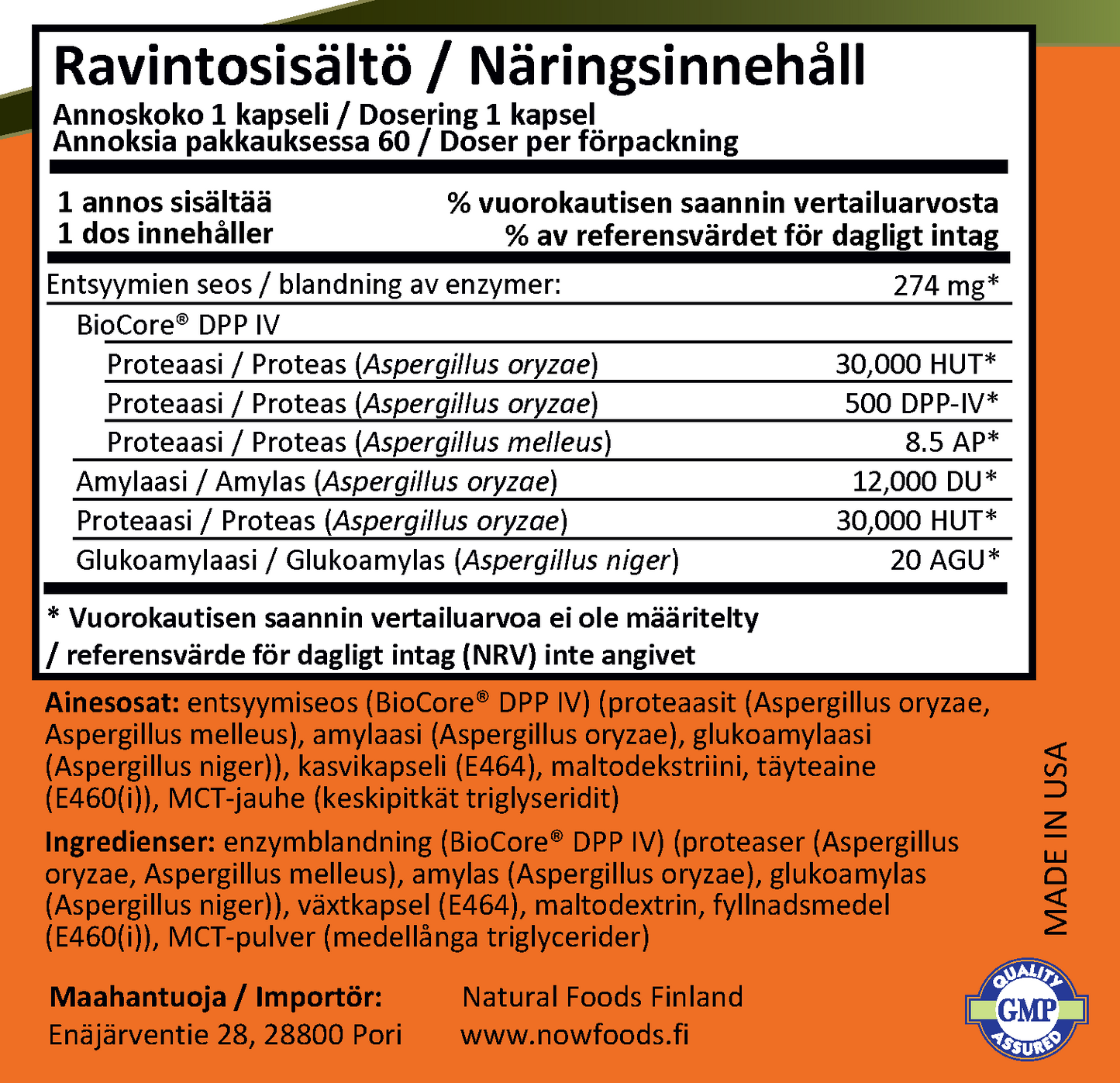 Gluten Digest (60 kapselia)