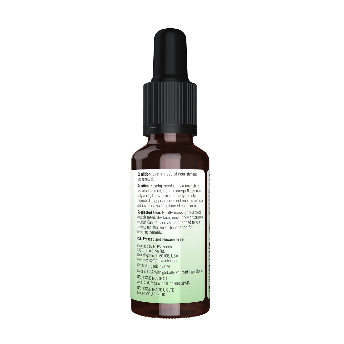 Organic Rose Hip Seed Oil (30 ml)