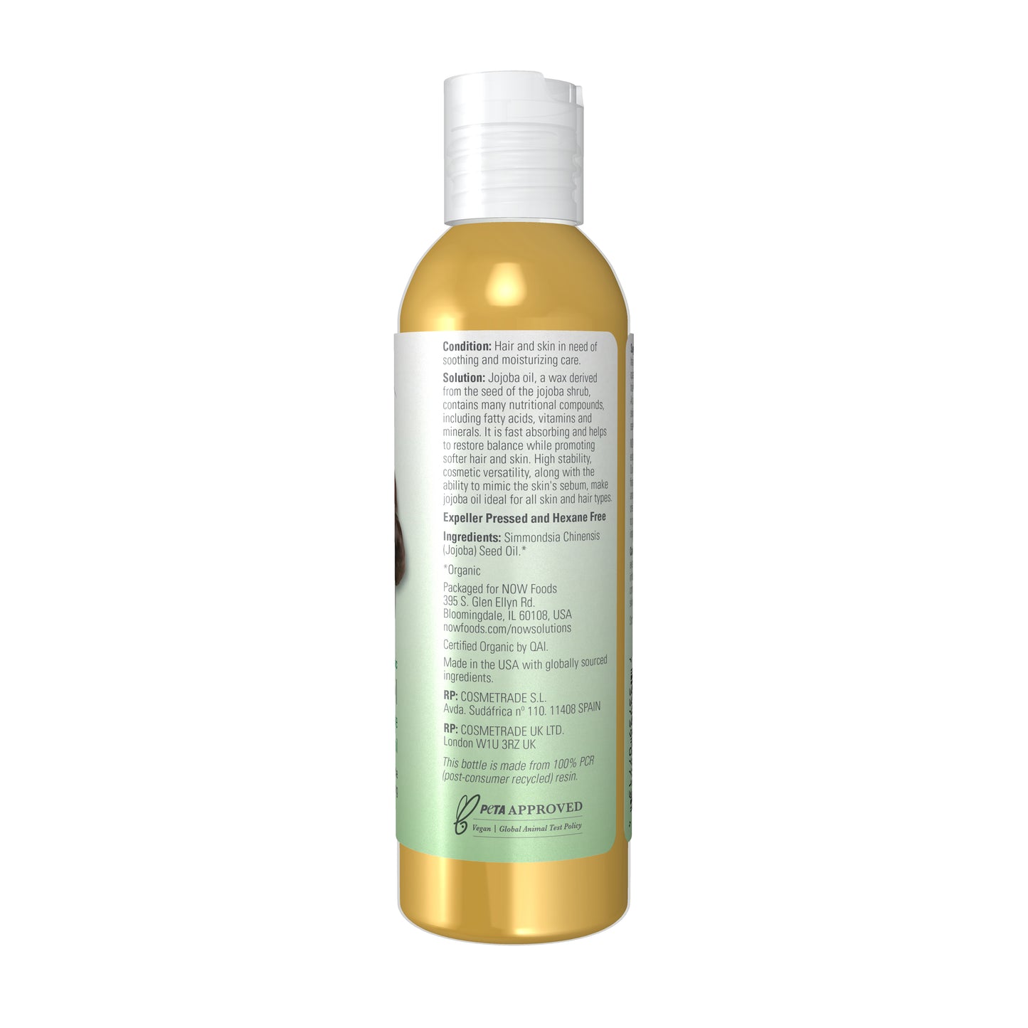 Jojoba Oil. Organic (118ml)