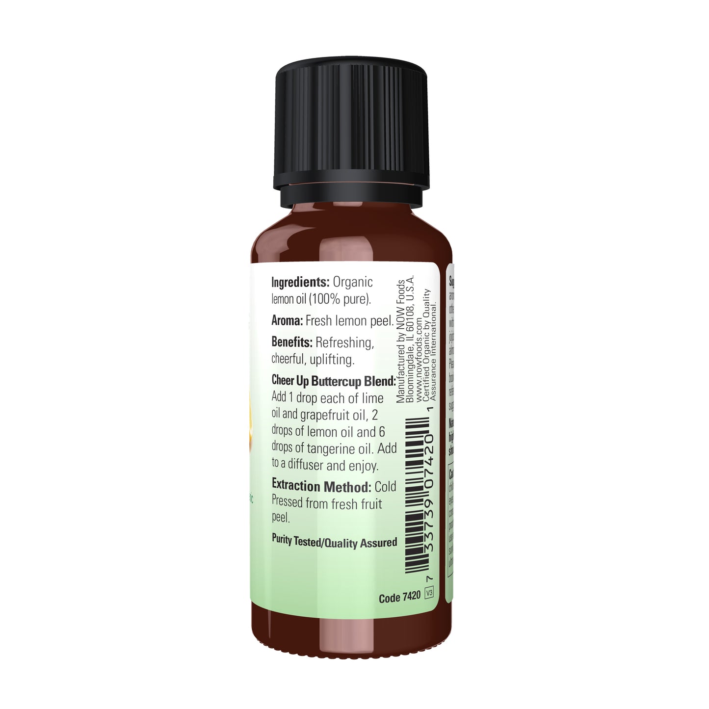 Organic Lemon Oil (30 ml)