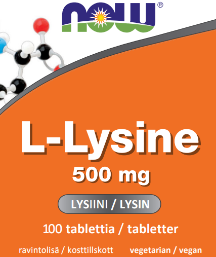L-Lysine 500mg (100 tablettia)