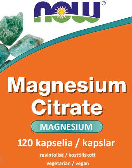 Magnesium Citrate (120 kapselia)