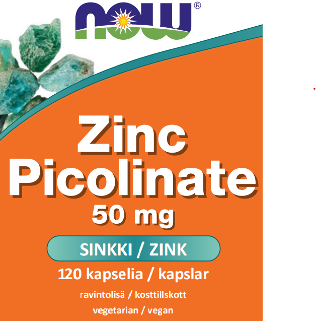 Zinc Picolinate 50mg (120 kapselia)