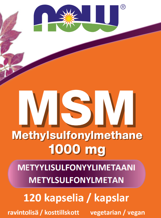 M.S.M 1000mg (120 kapselia)