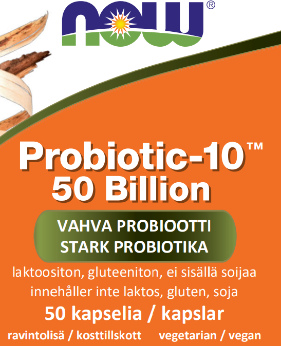 Probiotic-10 50 billion (50 kapselia)