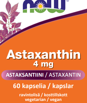 Astaxanthin 4mg (60 kapselia)
