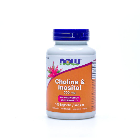Choline & Inositol 500mg (100 kapselia)