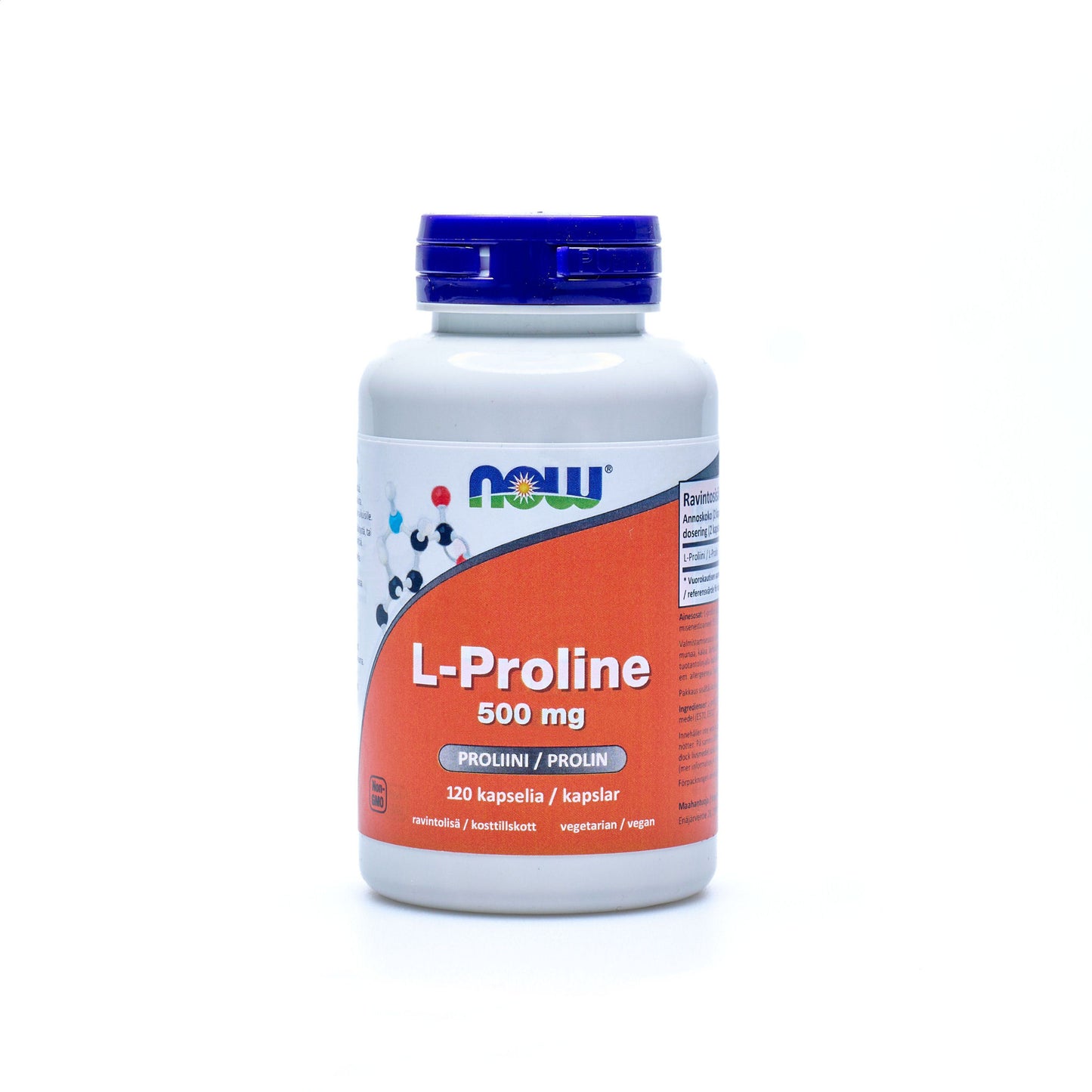 L-Proline 500mg (120 kapselia)