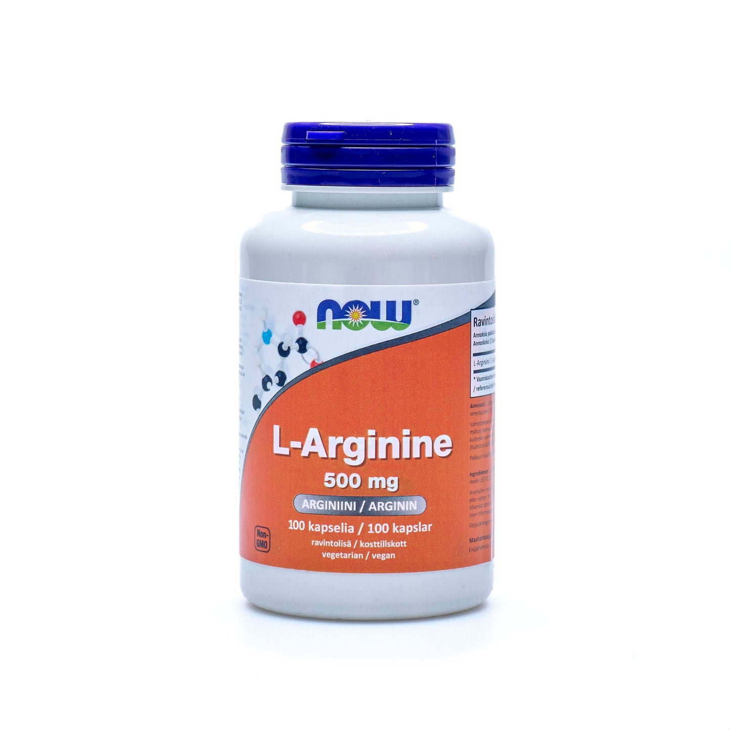 L-Arginine 500mg (100 kapselia)