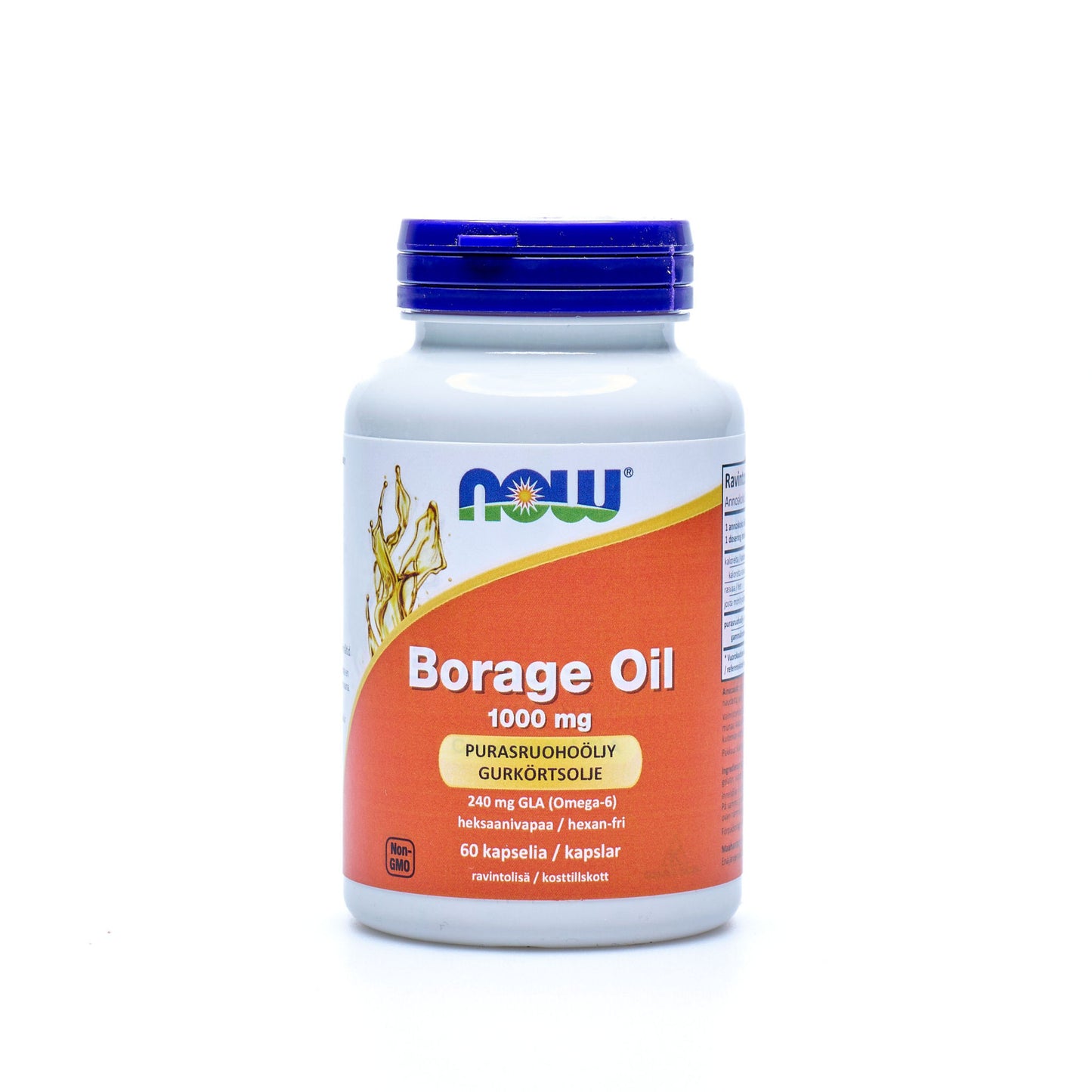 Borage Oil 1000 mg (60 kapselia)