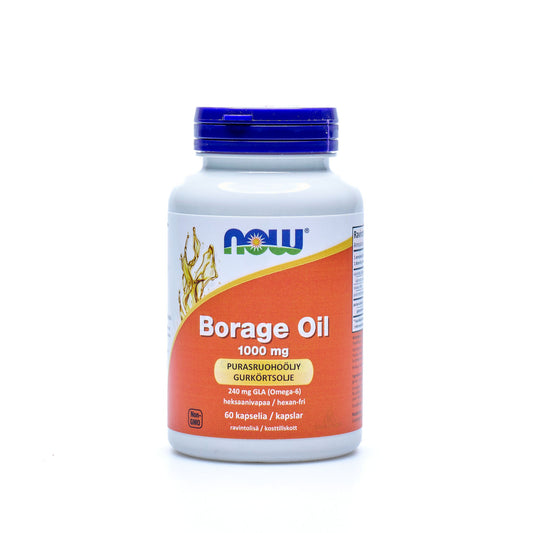 Borage Oil 1000 mg (60 kapselia)