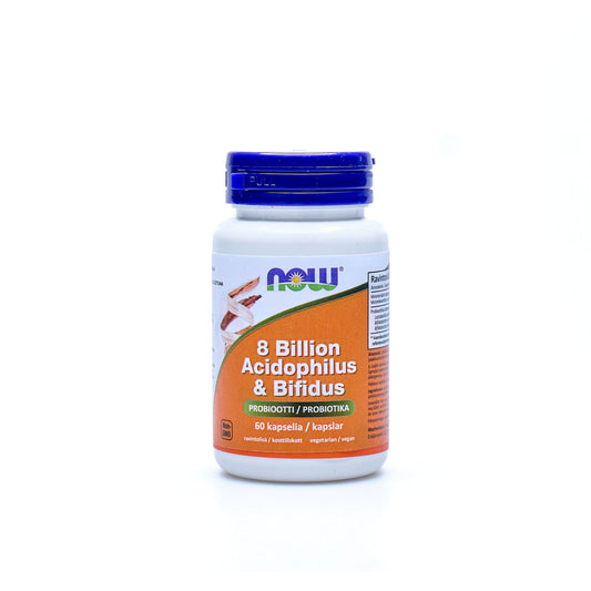 8 Billion Acidophilus & Bifidus (60 kapselia)