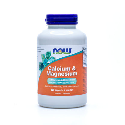 Calcium & Magnesium (120 kapselia)