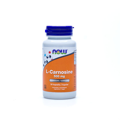 L-Carnosine 500mg (50 kapselia)
