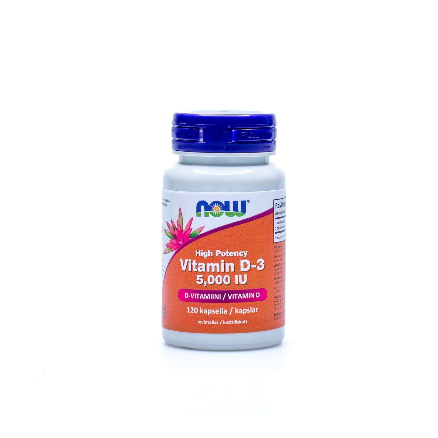 Vit D-3 5000IU (120 kapselia)